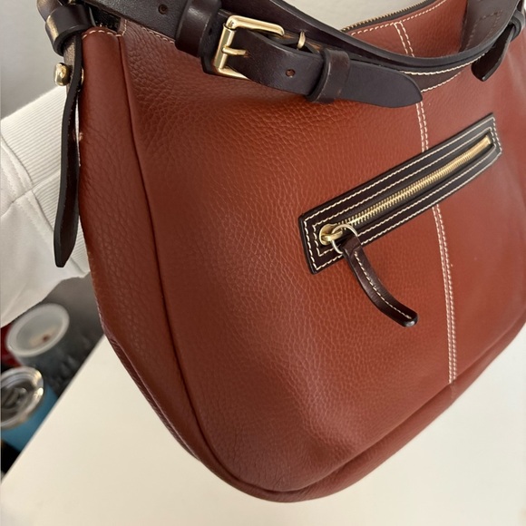 Dooney & Bourke handbag Brown And Dark Brown Single Strap Safari - Picture 13 of 16